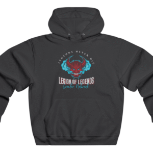 Men's - Legends Hoodie Charcoal Grey