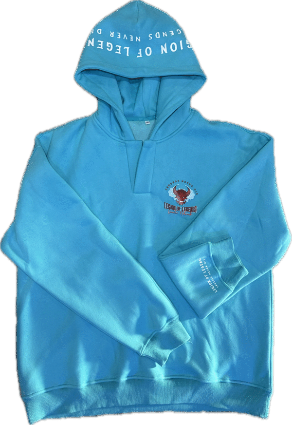 Women's - Legends Hoodie Teal Blue